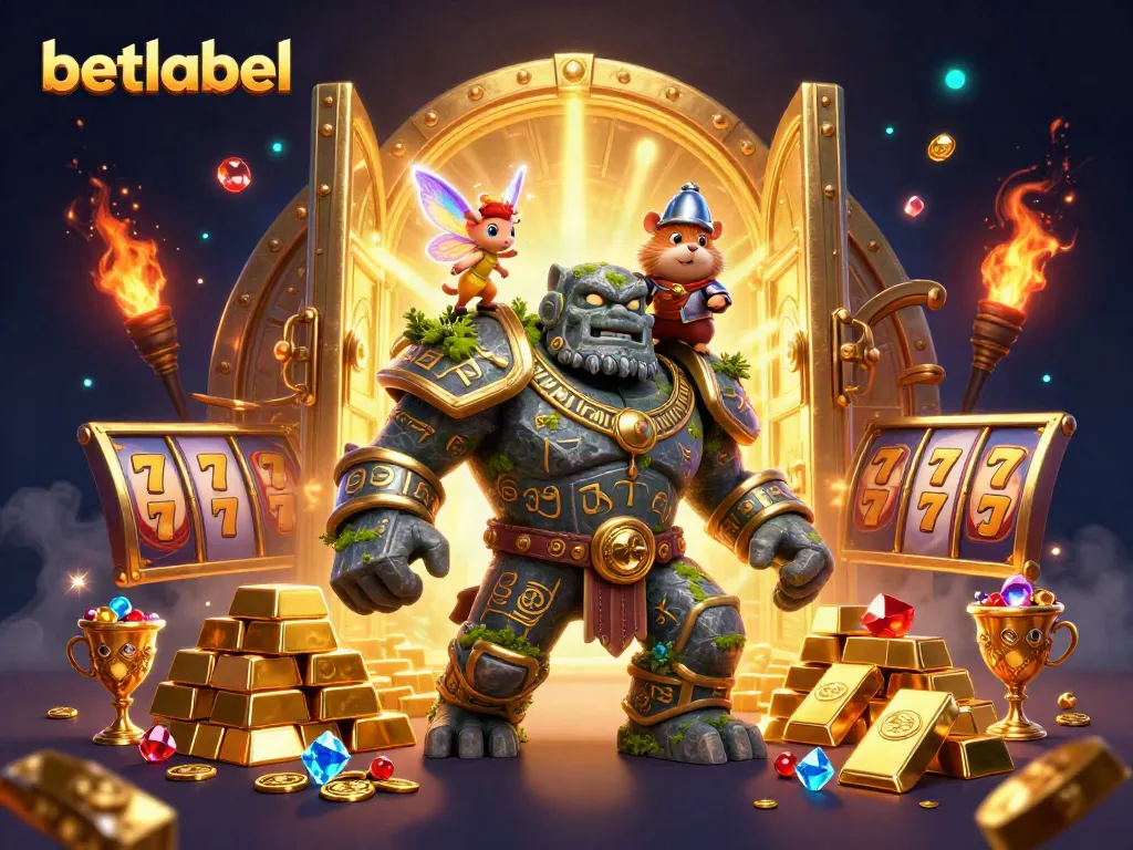 Experience the thrill of betting with betlabel's captivating casino illustration, showcasing an enchanting scene.