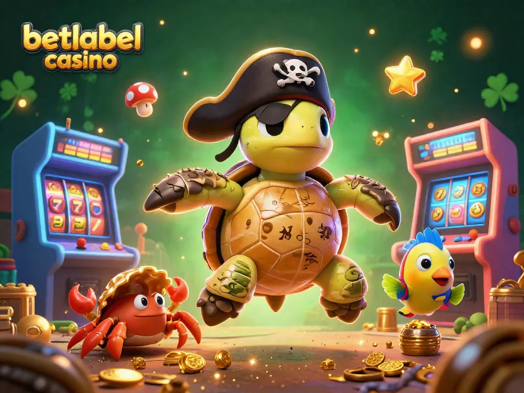 Engage with betlabel casino's thrilling ambiance featuring unique characters and immersive gaming elements.